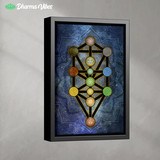 Tree of Life Kabbalah by McAshe 1-Piece Canvas