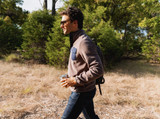 Snap Fleece Pullover - Falcon