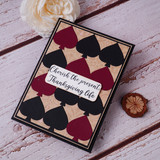 Playing Card Background Board (4 Choices） Metal Cutting Dies
