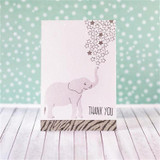 Elephant Lion Giraffe Decoration Clear Stamps