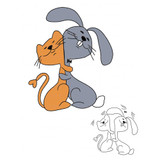 Hug Cat Cutting Dies