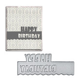 Happy Birthday Decor Edge Dies