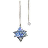 Merkaba Lapis Orgone Pendulum