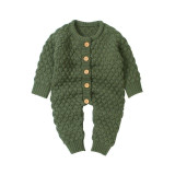 Waffle Knit Button-Front Bodysuits