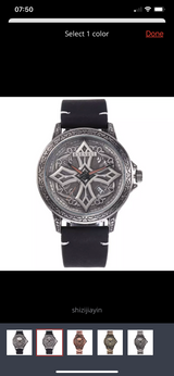 Skull men’s watch