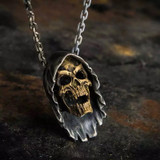 Grim Reaper pendant necklace