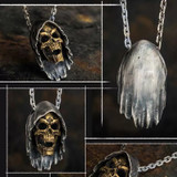Grim Reaper pendant necklace