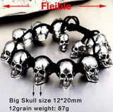 skulls bracelet