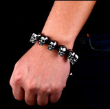 skulls bracelet