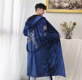 Velvet sequined skull robe
