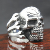 Skull and bones ring