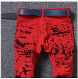 Motor Skull Jeans Cotton Denim Trousers Motor Skull Jeans Cotton Denim Trousers