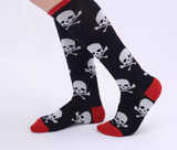 Skull and crossbones socks