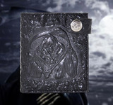 Grim reaper embossed wallet