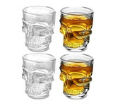 Skull shot glasses set of 4