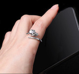 Skull 925 sterling silver ring