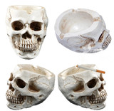 Skull resin ashtray