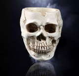 Skull resin ashtray