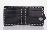 Skull and cross mens wallet