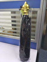 Personality Skull Opaque Fully-automatic Umbrella