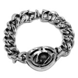 Skull mens bracelet
