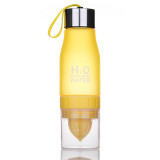 650ml Lemon Bottle Water Bottle Plastic Fruit Infusion Bottle Infuser Drink Outdoor Sports Juice lemon Kettle Water Bottles