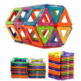 50PCS/100pcsMagnetic Building Blocks Magnetic Designer Construction Set Model  Building Magnets Magnetic Blocks Educational Toys
