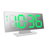 LED Mirror Digital Alarm Clock Electronic Watch Table Multifunction Snooze Night Display LED Desktop Alarm Clocks Despertador