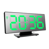 LED Mirror Digital Alarm Clock Electronic Watch Table Multifunction Snooze Night Display LED Desktop Alarm Clocks Despertador