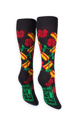 Buns n' Roses unisex Crew Socks