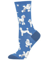 Poodles Women's Crew Socks