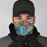 Bohemian Cats PM2.5 Activated Carbon Filter Face Mask