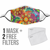 Face Mask, Filter Pocket, Fashionable Patterns
