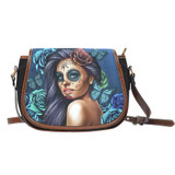 Saddle Bag Calavera (Turquoise)