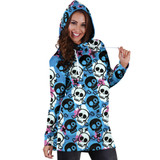 Skulland CrossBones | Premium Ladies Hoodie Dress