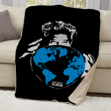 Ancient Aliens Giorgio's World Sherpa Blanket