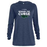 The Curse of Oak Island Beware the Curse Tri-blend Raglan Hoodie