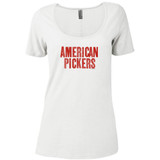 American Pickers Logo Women's Relaxed Scoop Neck T-Shirt American Pickers Logo Women's Relaxed Scoop Neck T-Shirt