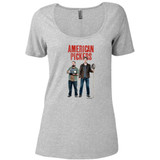 American Pickers Mike and Frank Women's Relaxed Scoop Neck T-Shirt