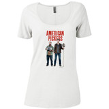 American Pickers Mike and Frank Women's Relaxed Scoop Neck T-Shirt