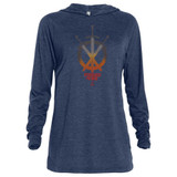 HISTORY Forged in Fire Series Swords Tri-blend Raglan Hoodie