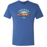 Ancient Aliens It Must Be Aliens Men's Tri-Blend Short Sleeve T-Shirt