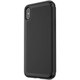 Speck Products Presidio Folio Leather iPhone Xs Max Case, Black/Black