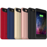 mophie 3679_JPA-IP7P-BLK Juice Pack Wireless - Qi Wireless Charging - Protective Battery Pack Case for Apple iPhone 8 Plus And 7 Plus  Black