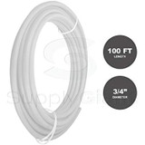 Supply Giant QGX-X34100 PEX Tubing for Potable Water, Non-Barrier Pipe 3/4 in. x 100 Feet, White, 3/4 Inch