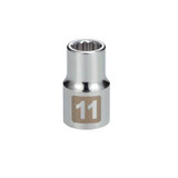 Craftsman 11mm Easy-To-Read Socket 12 pt. STD 1/2 in. drive 34063