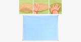 Magic Sand-Free Mat - Multipurpose Mat - Durable & Compact - Perfect companion for Beach, Travel, Hiking, Camping