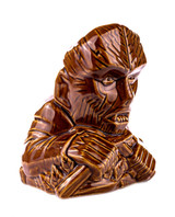The Wolfman Tiki Mug - Alamo Brown Variant