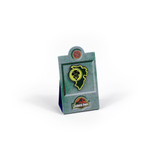 Jurassic Park – Triceratops Paddock Sign Enamel Pin