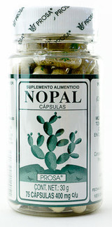 CACTUS 75 CAP PROSA Nopal 75 caps